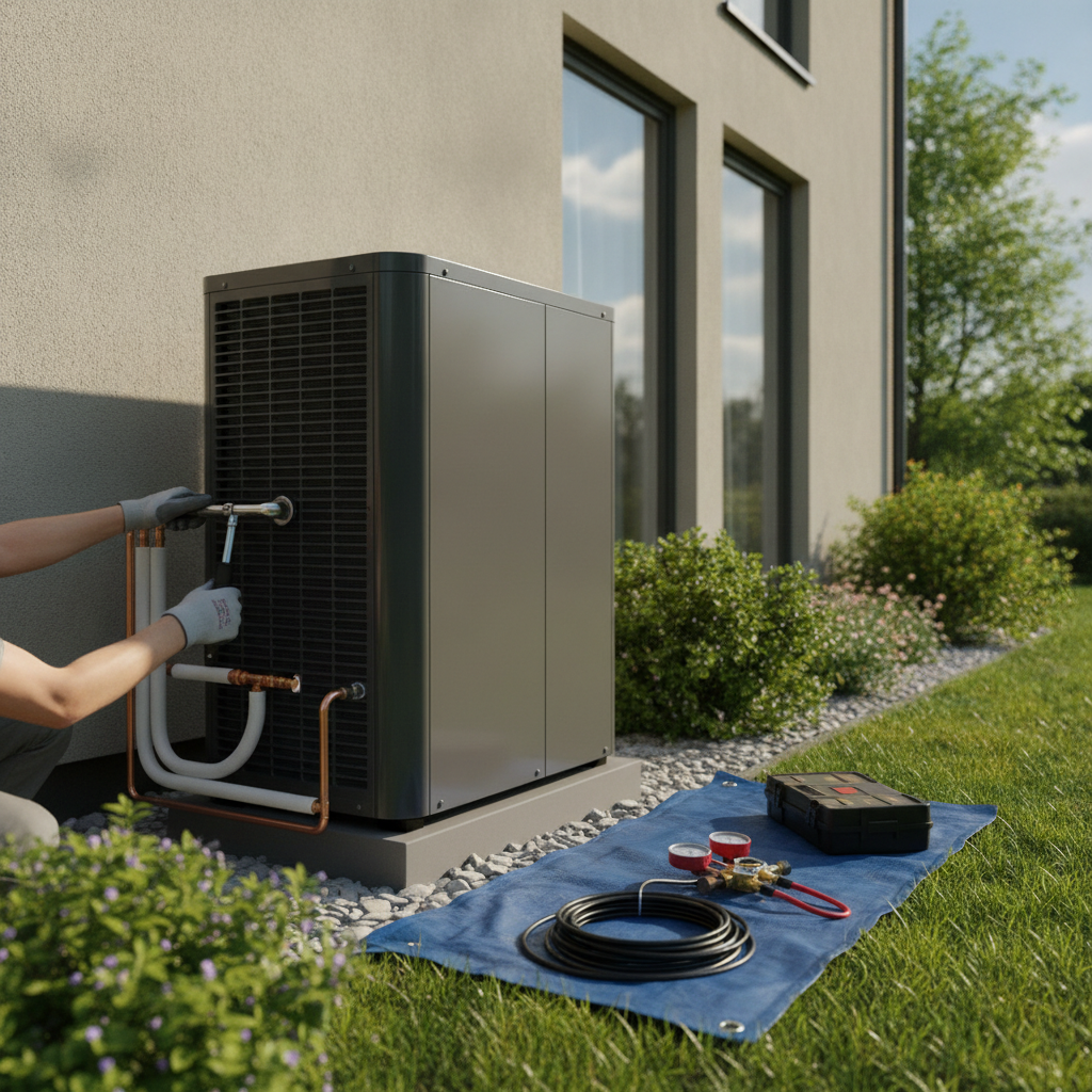 Heat Pump Installation without faces